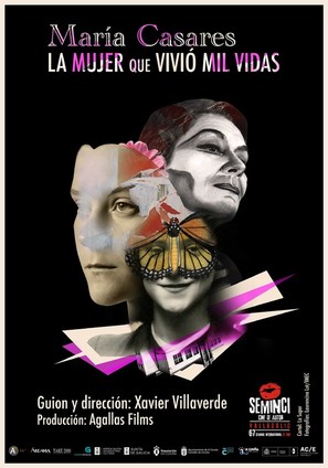 Mar&iacute;a Casares: a muller que viviu mil vidas - Spanish Movie Poster (thumbnail)
