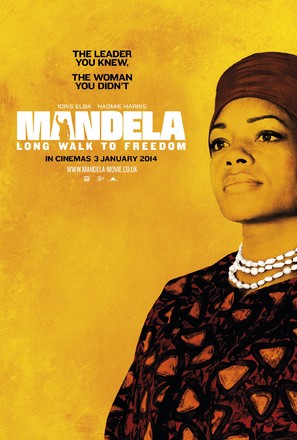 Mandela: Long Walk to Freedom - British Movie Poster (thumbnail)