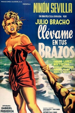 Ll&eacute;vame en tus brazos - Mexican Movie Poster (thumbnail)