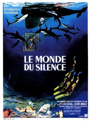 Monde du silence, Le - French Movie Poster (thumbnail)