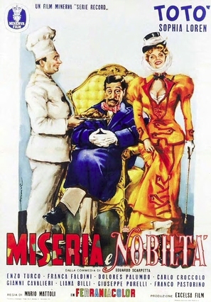 Miseria e nobilt&agrave; - Italian Movie Poster (thumbnail)