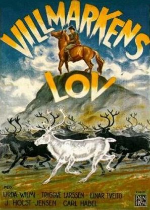 Villmarkens lov - Norwegian Movie Poster (thumbnail)