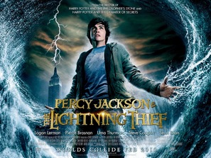 Percy Jackson &amp; the Olympians: The Lightning Thief - British Movie Poster (thumbnail)