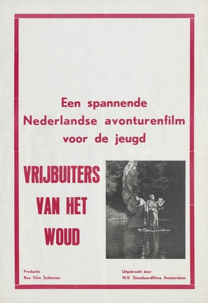 Vrijbuiters van het woud - Dutch Movie Poster (thumbnail)