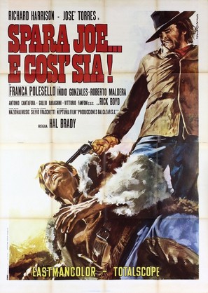 Spara Joe... e cos&igrave; sia! - Italian Movie Poster (thumbnail)