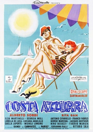 Costa Azzurra - Italian Theatrical movie poster (thumbnail)