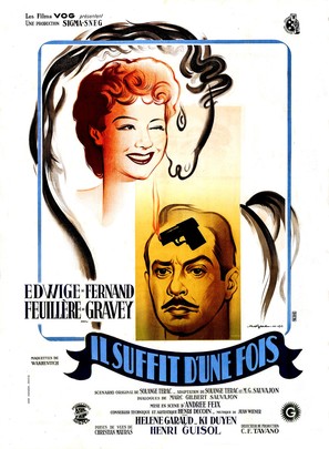 Il suffit d&#039;une fois - French Movie Poster (thumbnail)