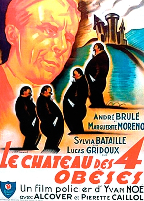 Le ch&acirc;teau des quatre ob&egrave;ses - French Movie Poster (thumbnail)