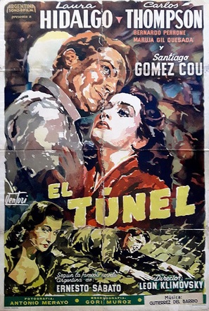 El t&uacute;nel - Argentinian Movie Poster (thumbnail)