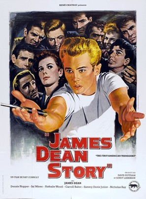 James Dean: The First American Teenager - French Movie Poster (thumbnail)