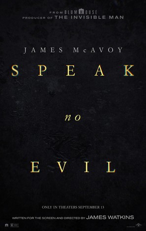 Speak No Evil - Movie Poster (thumbnail)