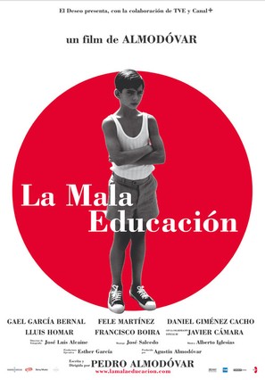 La mala educaci&oacute;n - Spanish Movie Poster (thumbnail)
