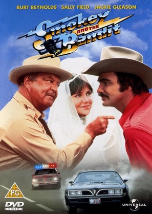 Smokey and the Bandit - British DVD movie cover (thumbnail)