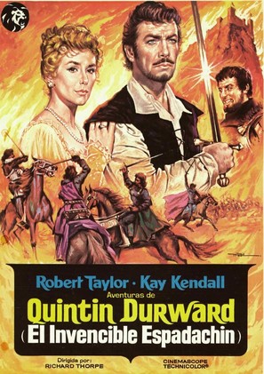 The Adventures of Quentin Durward - Spanish Movie Poster (thumbnail)