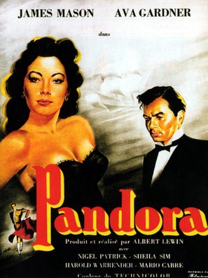 Pandora and the Flying Dutchman - French Movie Poster (thumbnail)