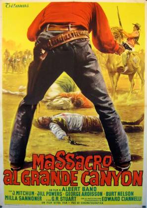 Massacro al Grande Canyon - Italian Movie Poster (thumbnail)