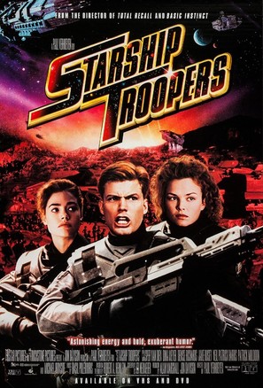 Starship Troopers - Video release movie poster (thumbnail)