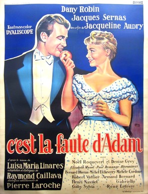 C&#039;est la faute d&#039;Adam - French Movie Poster (thumbnail)