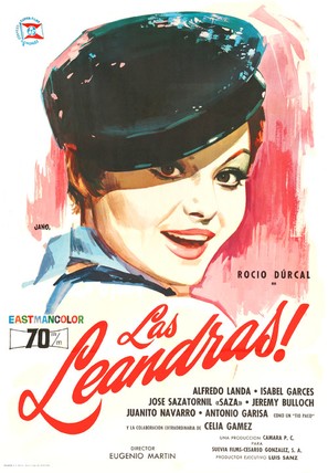 Las leandras - Spanish Movie Poster (thumbnail)