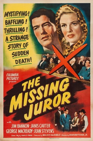 The Missing Juror - Movie Poster (thumbnail)