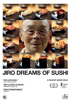 Jiro Dreams of Sushi - Dutch DVD movie cover (thumbnail)