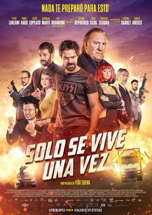 S&oacute;lo se vive una vez - Argentinian Movie Poster (thumbnail)