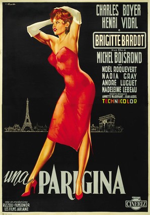 Une parisienne - Italian Movie Poster (thumbnail)