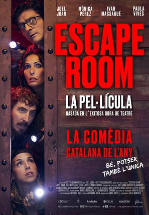 Escape Room: La pel&middot;l&iacute;cula - Spanish Movie Poster (thumbnail)