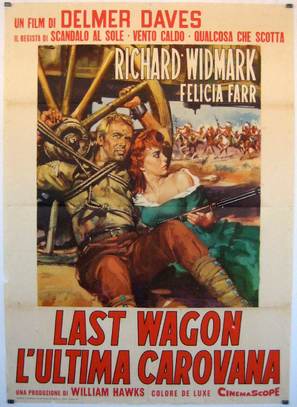 The Last Wagon - Italian Movie Poster (thumbnail)