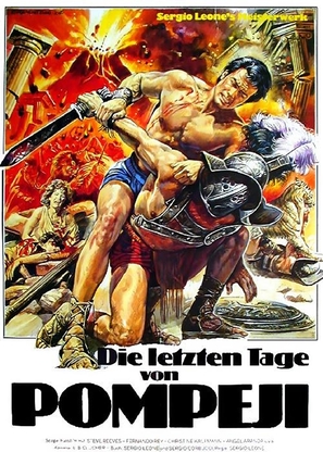 Ultimi giorni di Pompei, Gli - German Movie Poster (thumbnail)