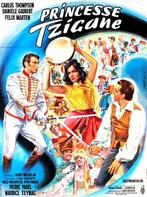 Der Zigeunerbaron - French Movie Poster (thumbnail)