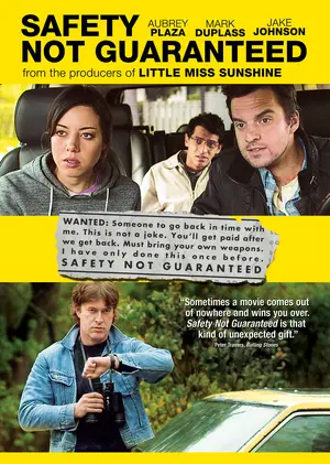 Safety Not Guaranteed - Canadian DVD movie cover (thumbnail)