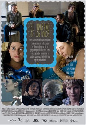 El invierno de los raros - Argentinian Movie Poster (thumbnail)
