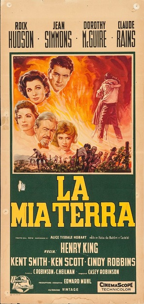 This Earth Is Mine - Italian Movie Poster (thumbnail)