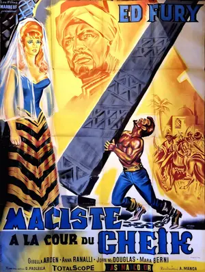 Maciste contro lo sceicco Poster