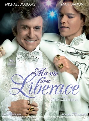 Behind the Candelabra - French Movie Poster (thumbnail)