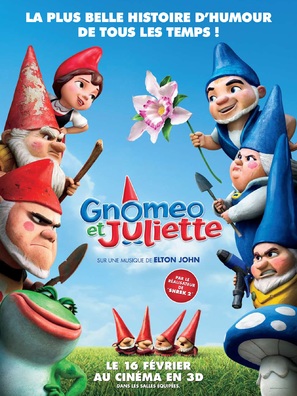 Gnomeo &amp; Juliet - French Movie Poster (thumbnail)