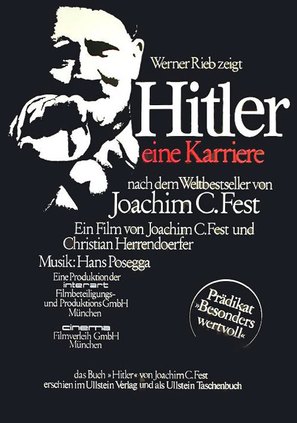 Hitler - eine Karriere - German Movie Poster (thumbnail)