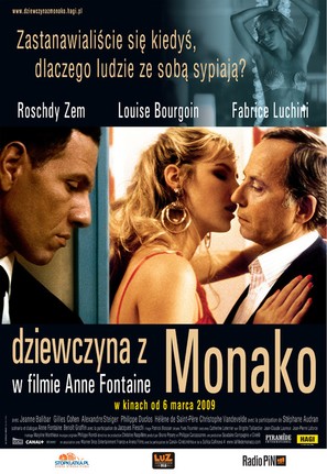 La fille de Monaco - Polish Movie Poster (thumbnail)