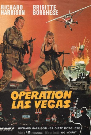 Operation Las Vegas - French VHS movie cover (thumbnail)
