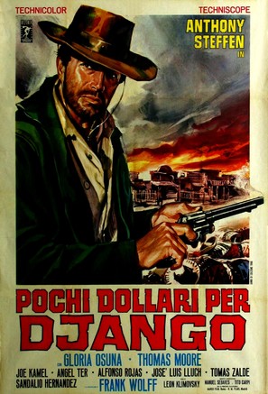 Pochi dollari per Django - Italian Movie Poster (thumbnail)