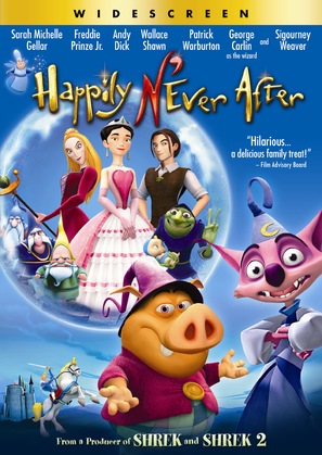 Happily N&#039;Ever After - DVD movie cover (thumbnail)