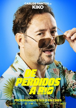 De perdidos a R&iacute;o - Spanish Movie Poster (thumbnail)