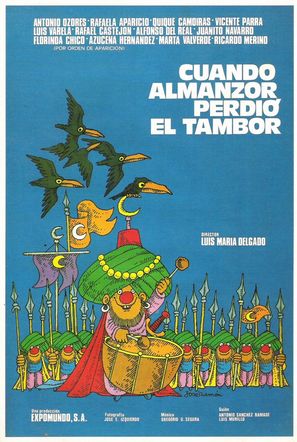 Cuando Almanzor perdi&oacute; el tambor - Spanish Movie Poster (thumbnail)