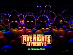 Five Nights at Freddy&#039;s - British Movie Poster (thumbnail)