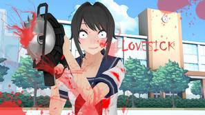 &quot;LoveSick: Yandere Simulator&quot; - Japanese Video on demand movie cover (thumbnail)