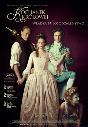 En kongelig aff&aelig;re - Polish Movie Poster (thumbnail)