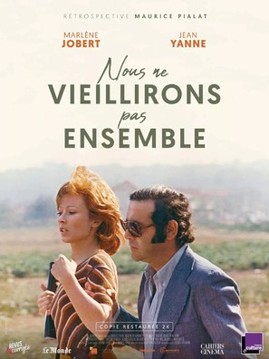 Nous ne vieillirons pas ensemble - French Re-release movie poster (thumbnail)