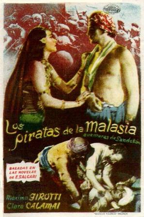 I pirati della Malesia - Spanish Movie Poster (thumbnail)