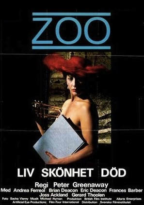 A Zed &amp; Two Noughts - Swedish Movie Poster (thumbnail)